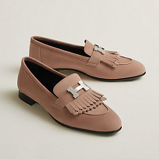 HERMES ベージュ　キャメル　 ローファー レザー　38 24.5㎝ Hermès Paris Loafers Gold Size 39 – REDELUXE